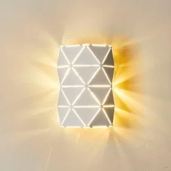 hofstein Applique murale Osby Blanc, 2 lumières* Appliques