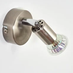 hofstein Applique murale Oula LED Nickel mat, 1 lumière