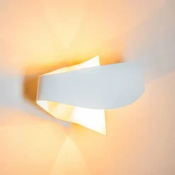 hofstein Applique murale Padua Blanc, 2 lumières