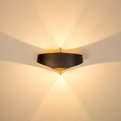 Lampe Turque-hofstein Applique murale Padua Brun, 2 lumières