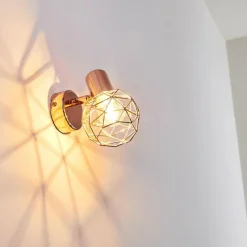 hofstein Applique murale Palmira Cuivre, 1 lumière