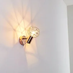 hofstein Applique murale Palmira Cuivre, 1 lumière