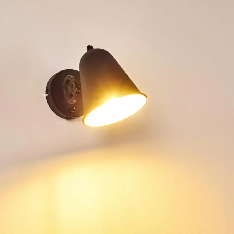 hofstein Applique murale Pany Noir, 1 lumière* Appliques