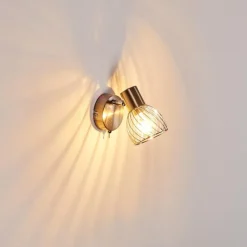 hofstein Applique murale Parado Nickel mat, 1 lumière