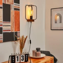 Lampes Vintages & Rétros-hofstein Applique murale Pasteur Écru, 1 lumière