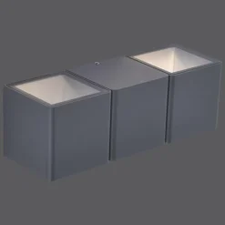 Luminaires Paul Neuhaus Applique murale Paul Neuhaus MARCEL LED Anthracite, 2 lumières