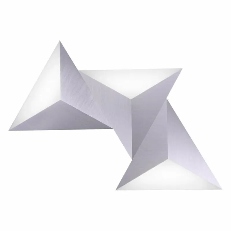 Paul Neuhaus Q-Serie Applique murale Paul Neuhaus Neuhaus Q-TETRA MASTER LED Nickel mat, 1 lumière, Télécommandes, Changeur de couleurs