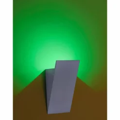 Paul Neuhaus Q-Serie Applique murale Paul Neuhaus Q-WEDGE LED Aluminium, 1 lumière, Télécommandes, Changeur de couleurs