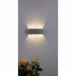 Luminaires Paul Neuhaus Applique murale Paul Neuhaus CARLO LED Argenté, 10 lumières