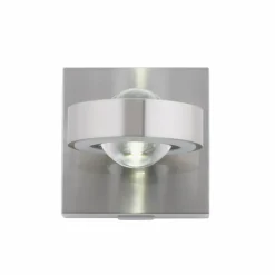 Paul Neuhaus Q-Serie Applique murale Paul Neuhaus Q-MIA LED Argenté, 2 lumières, Télécommandes, Changeur de couleurs