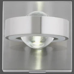 Paul Neuhaus Q-Serie Applique murale Paul Neuhaus Q-MIA LED Argenté, 2 lumières, Télécommandes, Changeur de couleurs