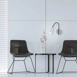 Luminaires Paul Neuhaus Applique murale Paul Neuhaus PURE-GEMIN LED Aluminium, Noir, 1 lumière* Éclairage Led