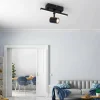 Luminaires Paul Neuhaus Applique murale Paul Neuhaus BARIK LED Noir, 1 lumière* Éclairage Led