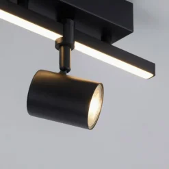 Luminaires Paul Neuhaus Applique murale Paul Neuhaus BARIK LED Noir, 1 lumière* Éclairage Led