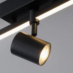 Luminaires Paul Neuhaus Applique murale Paul Neuhaus BARIK LED Noir, 1 lumière* Éclairage Led