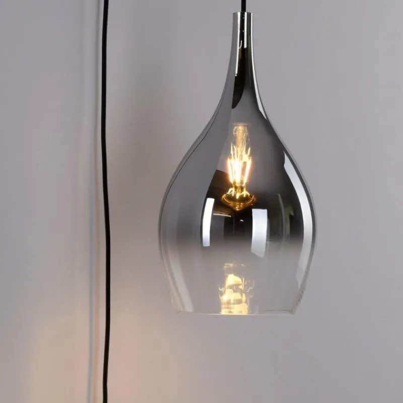 Suspension Verre Fumé-Luminaires Paul Neuhaus Applique murale Paul Neuhaus PILUA Noir, 1 lumière