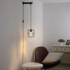 Luminaires Paul Neuhaus Applique murale Paul Neuhaus PILUA Noir, 1 lumière* Appliques