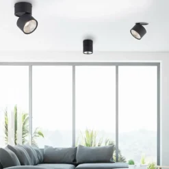 Luminaires Paul Neuhaus Applique murale Paul Neuhaus PURE-NOLA LED Noir, 1 lumière* Éclairage Led