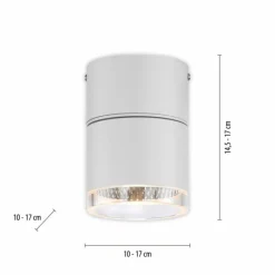 Luminaires Paul Neuhaus Applique murale Paul Neuhaus PURE-NOLA LED Blanc, 1 lumière* Éclairage Led