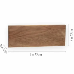 Lampes En Bois-Luminaires Paul Neuhaus Applique murale Paul-Neuhaus PALMA Gris, Bois clair, 1 lumière