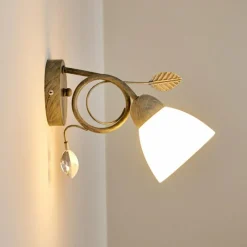 hofstein Applique murale Peccia Gris, 1 lumière