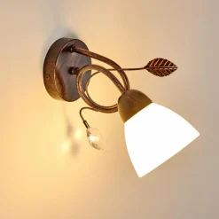 hofstein Applique murale Peccia Rouille, 1 lumière