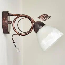 hofstein Applique murale Peccia Rouille, 1 lumière