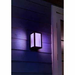 Luminaires Philips Applique murale Philips Hue Ambiance White & Color Impress LED Noir, 1 lumière, Changeur de couleurs