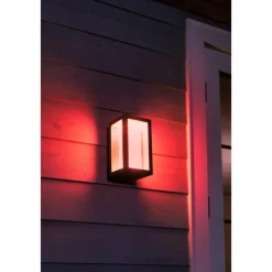 Luminaires Philips Applique murale Philips Hue Ambiance White & Color Impress LED Noir, 1 lumière, Changeur de couleurs