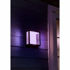 Luminaires Philips Applique murale Philips Hue Ambiance White & Color Impress LED Noir, 1 lumière, Changeur de couleurs
