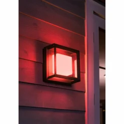 Luminaires Philips Applique murale Philips Hue Ambiance White & Color Econic LED Noir, 1 lumière, Changeur de couleurs