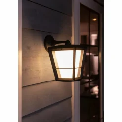 Luminaires Philips Applique murale Philips Hue Ambiance White & Color Econic LED Noir, 1 lumière, Changeur de couleurs