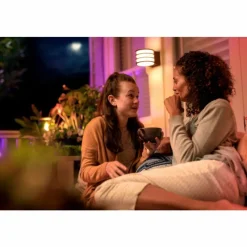 Luminaires Philips Applique murale Philips Hue White Lucca Anthracite, 1 lumière