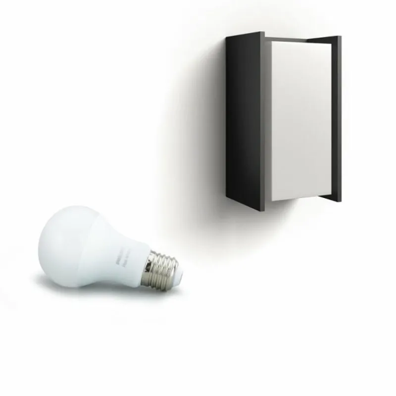 Luminaires Philips Applique murale Philips Hue White Turaco Anthracite, 1 lumière