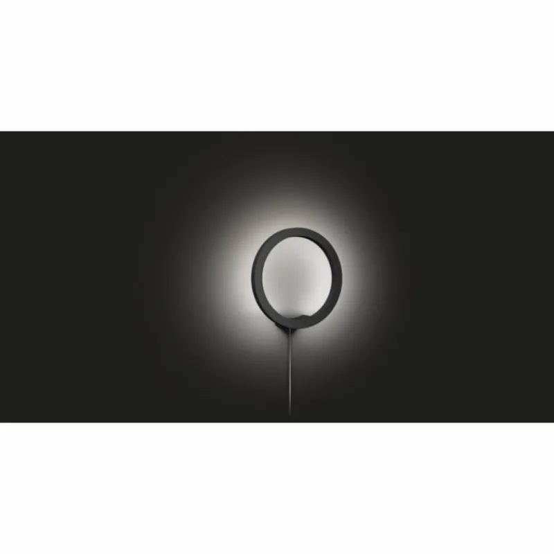 Luminaires Philips Applique murale Philips Hue Ambiance White & Color Sana LED Noir, 1 lumière, Changeur de couleurs