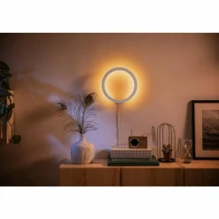 Luminaires Philips Applique murale Philips Hue Ambiance White & Color Sana LED Blanc, 1 lumière, Changeur de couleurs