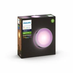 Luminaires Philips Applique murale Philips Hue White & Color Ambiance Daylo LED Acier inoxydable, 1 lumière