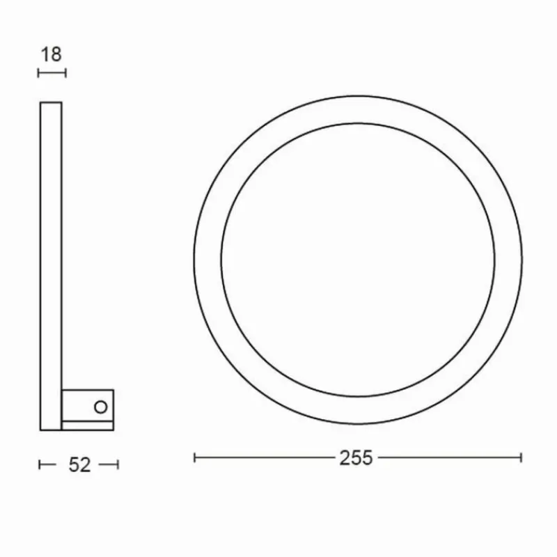 Luminaires Philips Applique murale Philips Hue Sana LED Blanc, 1 lumière, Changeur de couleurs