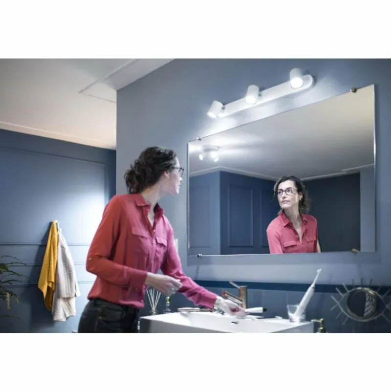 Luminaires Philips Applique murale Philips Hue Adore LED Blanc, 2 lumières, Télécommandes