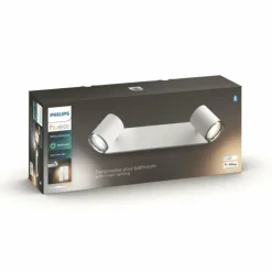 Luminaires Philips Applique murale Philips Hue Adore LED Blanc, 2 lumières, Télécommandes