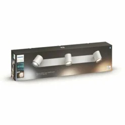 Luminaires Philips Applique murale Philips Hue Adore LED Blanc, 3 lumières, Télécommandes