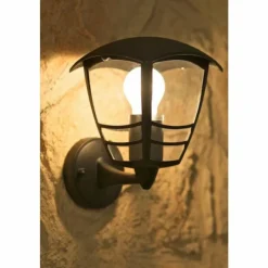 Luminaires Rustiques-Luminaires Philips Applique murale Philips myGarden CREEK Noir, Transparent, Blanc, 1 lumière