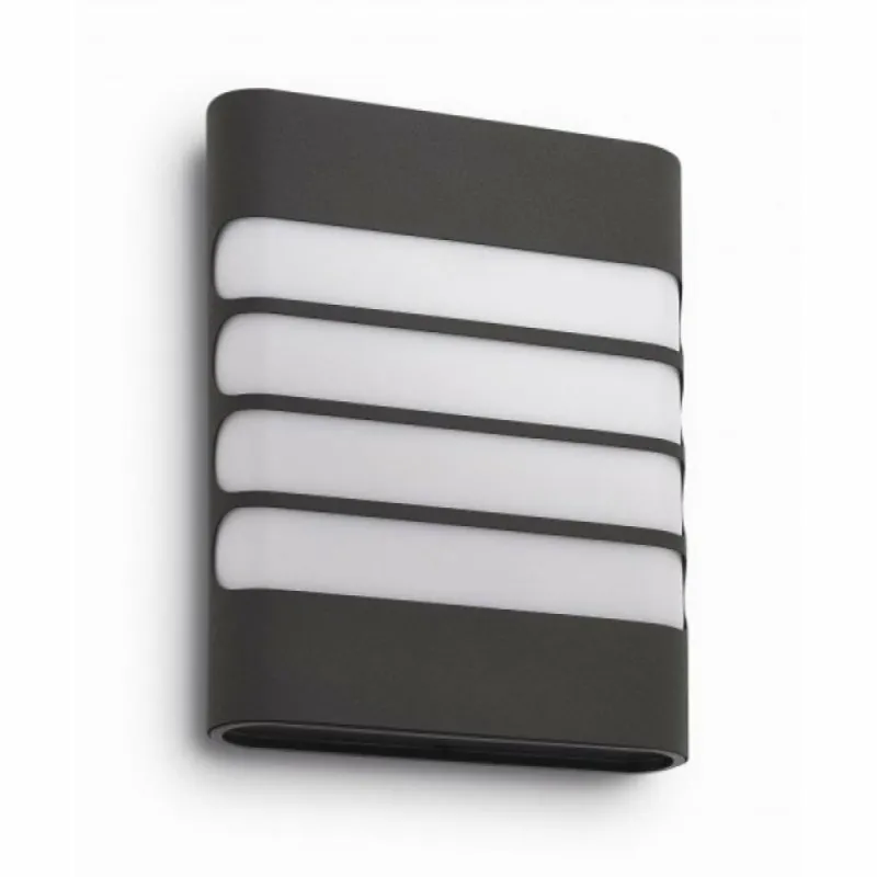 Luminaires Philips Applique murale Philips myGarden RACCOON LED Anthracite, 1 lumière