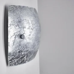 hofstein Applique murale Pilar Argenté, 2 lumières