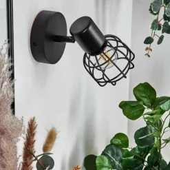 Lampes Industrielles-hofstein Applique murale Piment Noir, 1 lumière