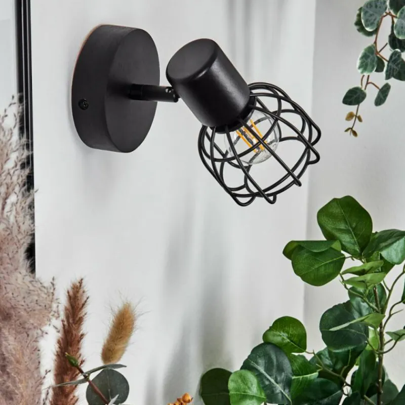 Lampes Industrielles-hofstein Applique murale Piment Noir, 1 lumière