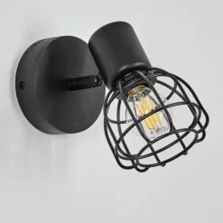 Lampes Industrielles-hofstein Applique murale Piment Noir, 1 lumière