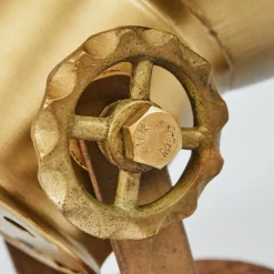 Lampes Industrielles-hofstein Applique murale Porcia Bois foncé, 1 lumière