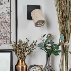 Luminaires Scandinaves-hofstein Applique murale Postigo Noir, 1 lumière