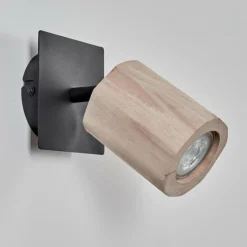 Luminaires Scandinaves-hofstein Applique murale Postigo Noir, 1 lumière